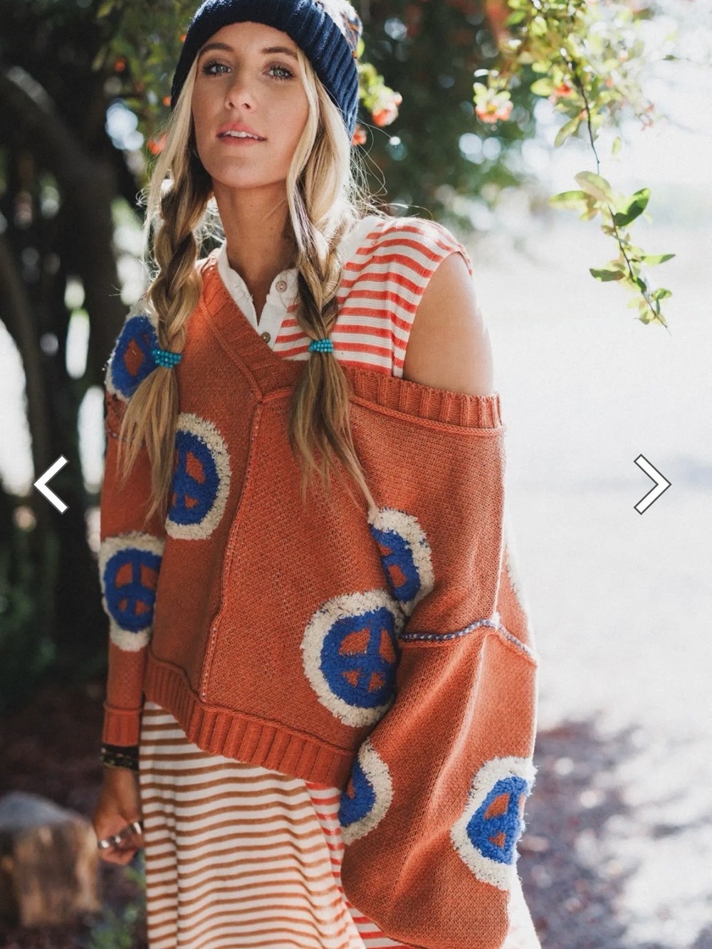 Peaceful Patterns Sweater - Picture 3 of 8
